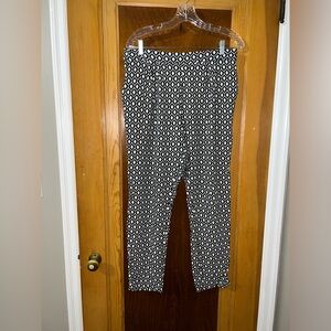 H&M patterned skinny pants